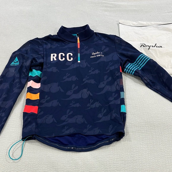 Rapha x Paul Smith Multicolor Striped Cycling Jersey - Picture 1 of 9